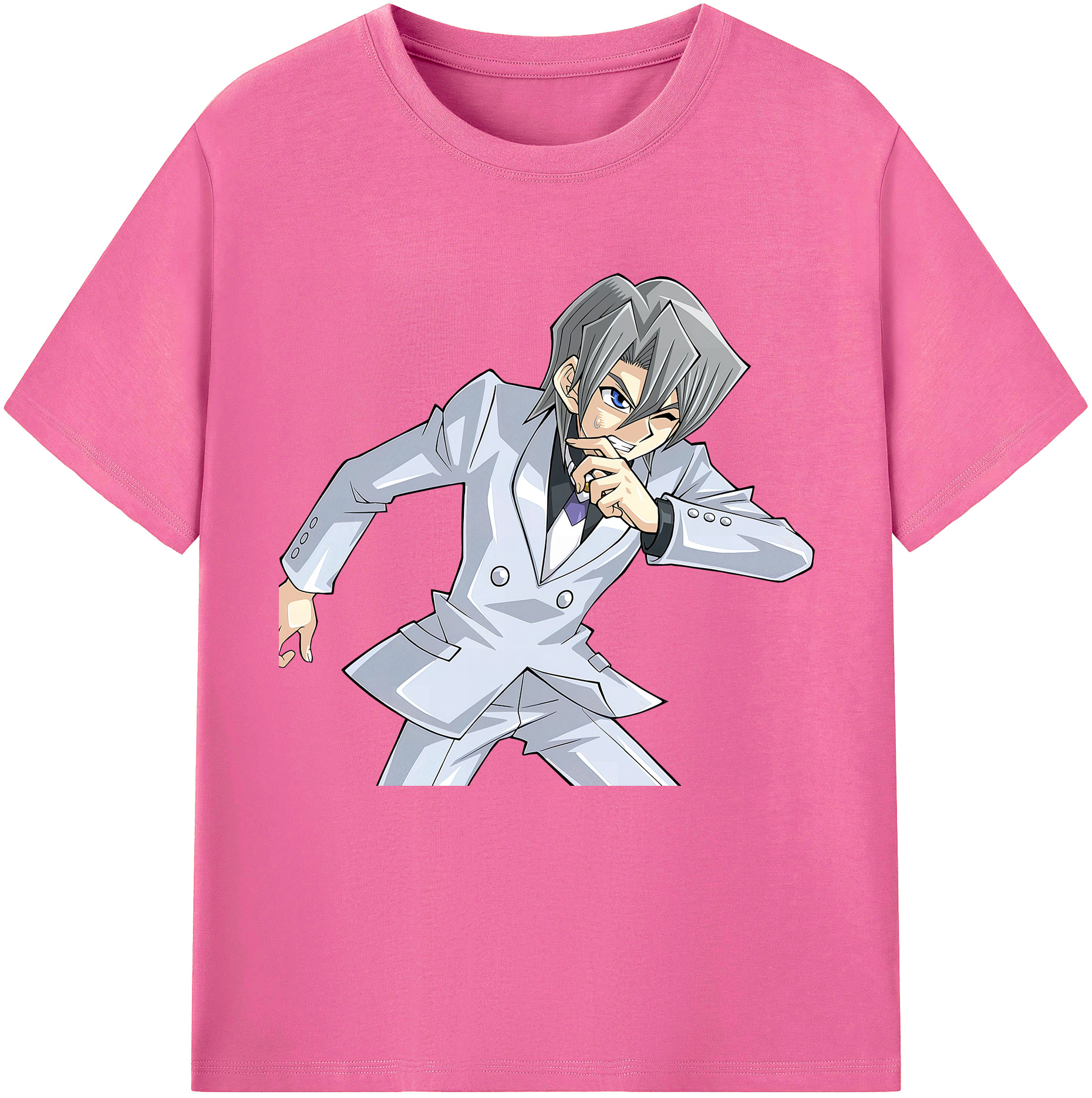 （画像用） 遊☆戯☆王 Yu-Gi-Oh! レディースカジュアルプリントTシャツ（綿100％）